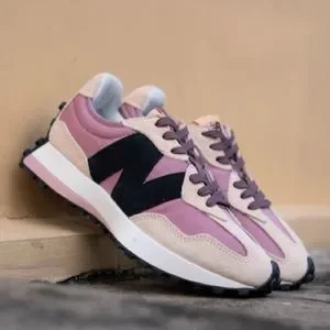 New balance ニューバランス 327 ロゴ Rosewood ピンク/ブラック New balance ニューバランス 327 ロゴ Rosewood ピンク/ブラック